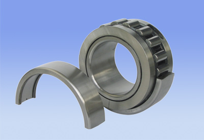 Split cylindrical roller bearings